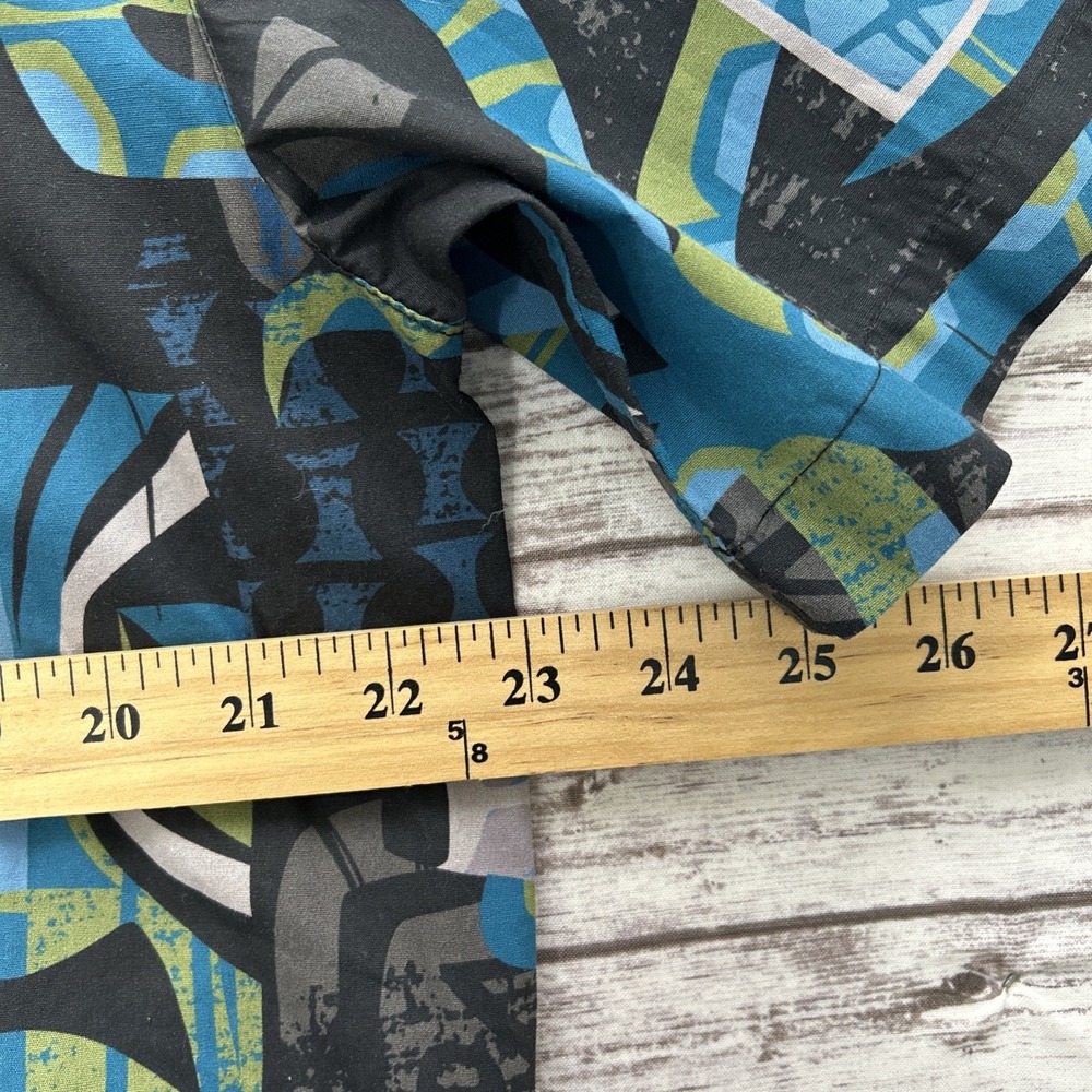 Jeff Granito 'Suck "Em Up' Hawaiian Aloha Shirt Men Size Medium Cotton Camp SS - Picture 6 of 10